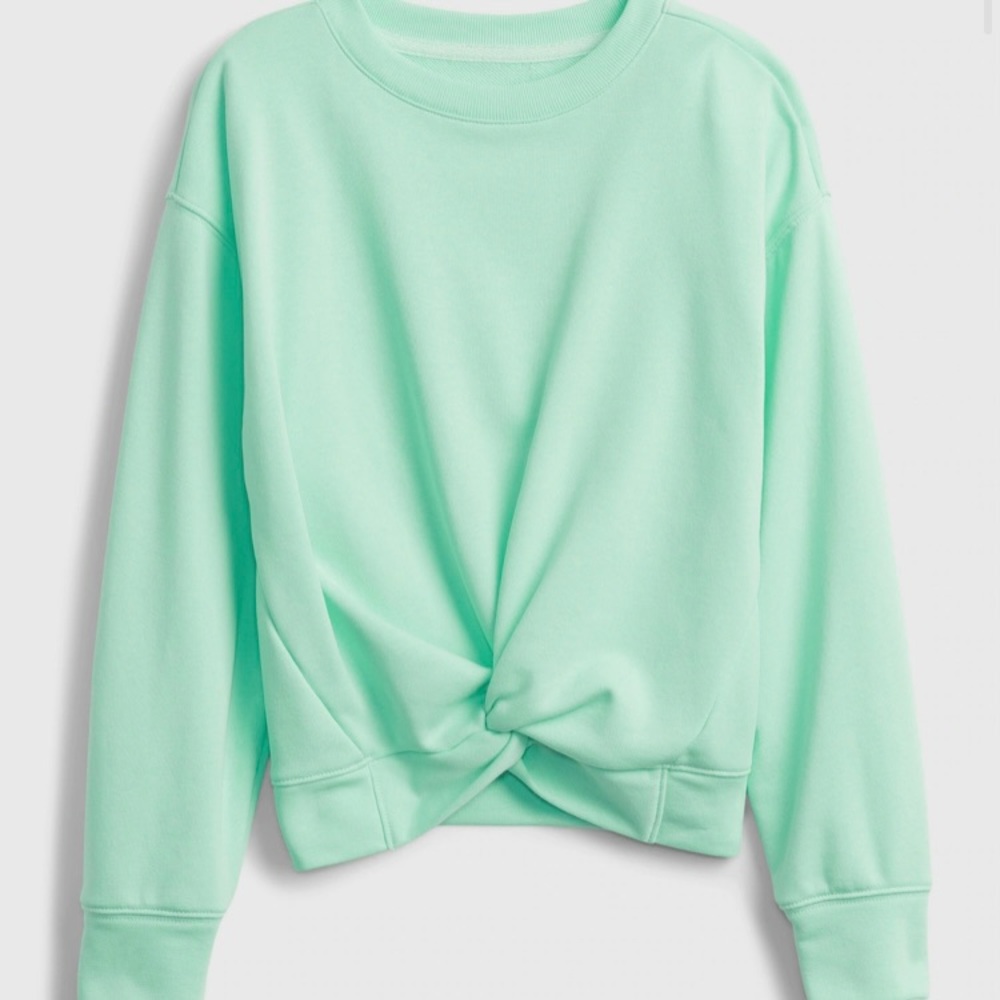 NWT Gap Kids Twist Crewneck Sweatshirt
